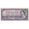 BC-40a 1954 Canada $10 Beattie-Coyne, A/T, F-VF (F15)