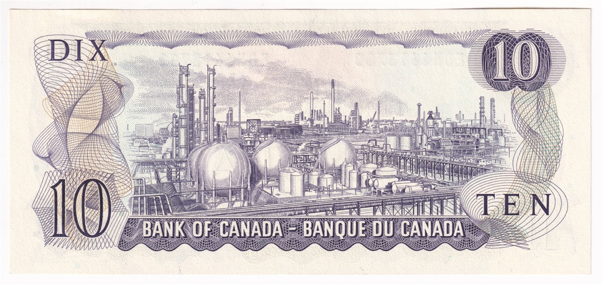 BC-49c-i 1971 Canada $10 Lawson-Bouey, EDN, AU-UNC (AU55)