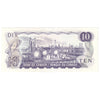 BC-49d 1971 Canada $10 Crow-Bouey, ETD, Almost Uncirculated (AU50)