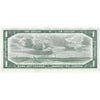 BC-37a 1954 Canada $1 Beattie-Coyne, G/L, Choice Uncirculated (CUNC63)