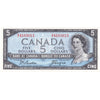 BC-39a 1954 Canada $5 Beattie-Coyne, O/C, AU-UNC (AU55)