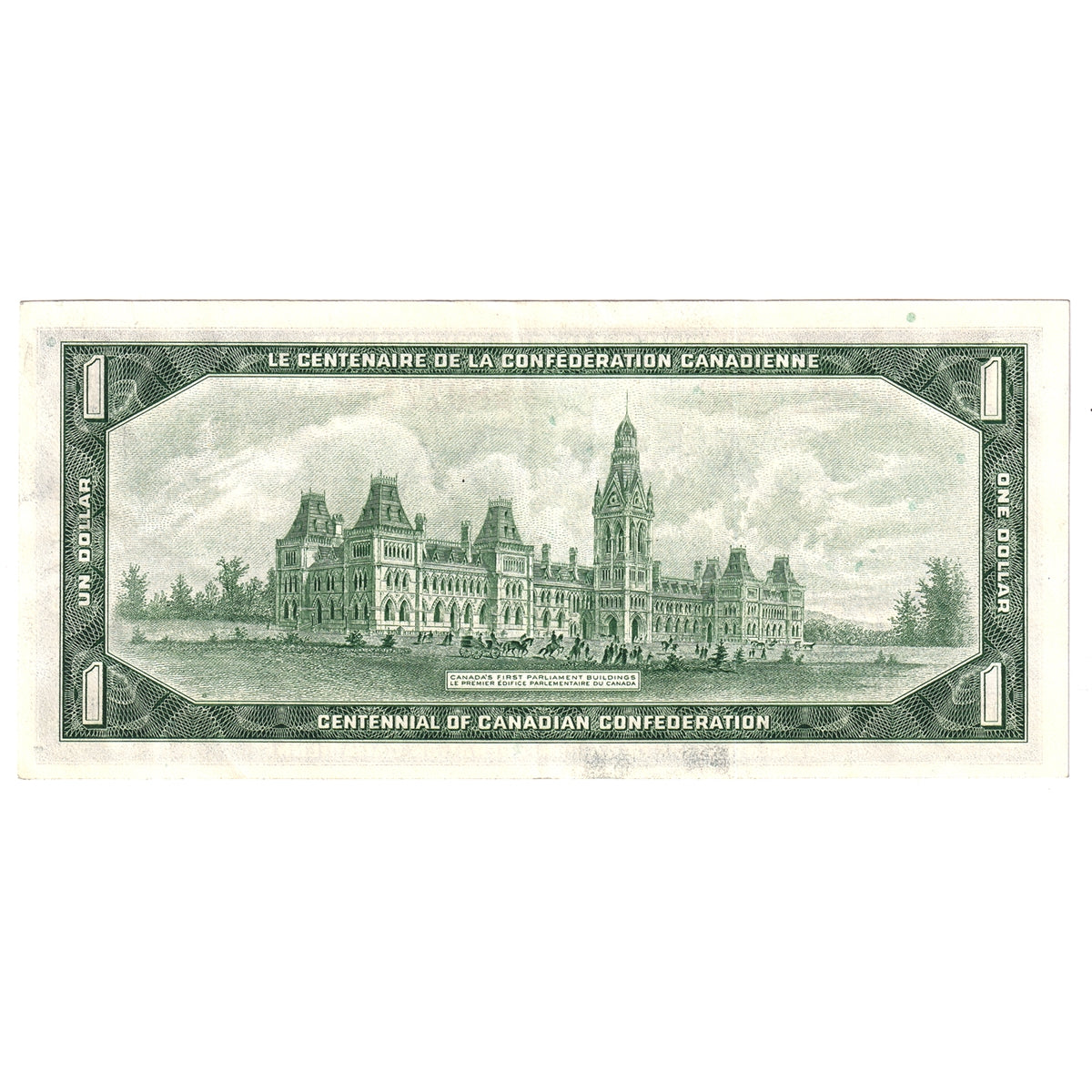 BC-45BA-i 1967 Canada $1 Beattie-Rasminsky, *F/M, Extra Fine (EF40)