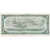 BC-37a 1954 Canada $1 Beattie-Coyne, A/N, Almost Uncirculated (AU50)