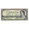 BC-37aA 1954 Canada $1 Beattie-Coyne, *A/A, Fine (F12)