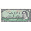 BC-37a-i 1954 Canada $1 Beattie-Coyne, E/M, Choice Uncirculated (CUNC63)