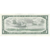 BC-37b 1954 Canada $1 Beattie-Rasminsky, K/Y, AU-UNC (AU55)