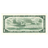 BC-37b 1954 Canada $1 Beattie-Rasminsky, Z/O, Extra Fine (EF40)