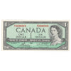 BC-37c 1954 Canada $1 Bouey-Rasminsky, N/F, Choice Uncirculated (CUNC63)
