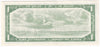 BC-37b-i 1954 Canada $1 Beattie-Rasminsky, Z/P, EF-AU (EF45)
