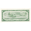 BC-37b-i 1954 Canada $1 Beattie-Rasminsky, A/Z, Almost Uncirculated (AU50)