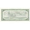 BC-37b-i 1954 Canada $1 Beattie-Rasminsky, A/Z, AU-UNC