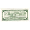 BC-37b-i 1954 Canada $1 Beattie-Rasminsky, A/Z, EF-AU (EF45)