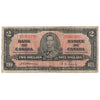 BC-22a 1937 Canada $2 Osborne-Towers, B/B, Fine (F12)