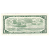 BC-37b-i 1954 Canada $1 Beattie-Rasminsky, J/Z, Extra Fine (EF40)