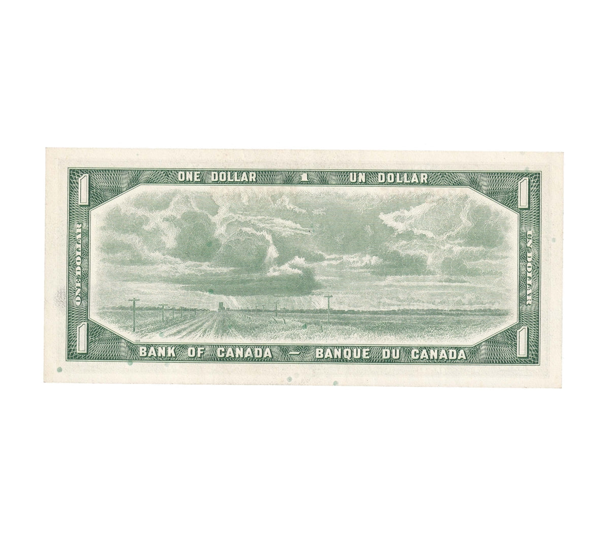 BC-37c 1954 Canada $1 Bouey-Rasminsky, M/F, Choice Uncirculated (CUNC63)