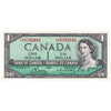 BC-37cA 1954 Canada $1 Bouey-Rasminsky, *H/F, VF-EF (VF30)