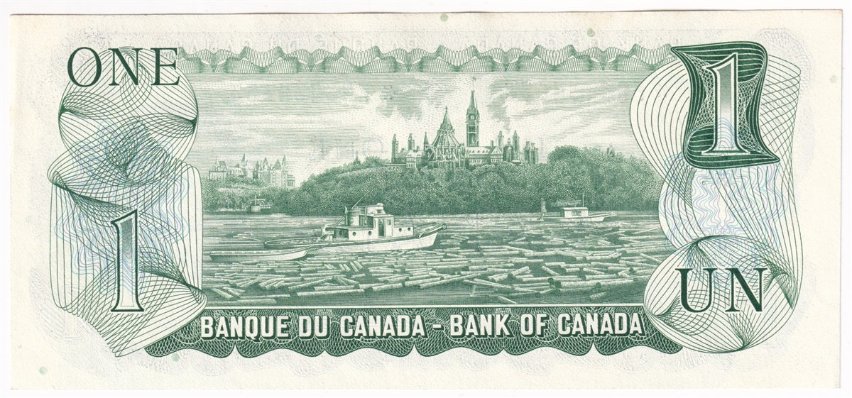 BC-46aA 1973 Canada $1 Lawson-Bouey, *FN, AU-UNC (AU55)