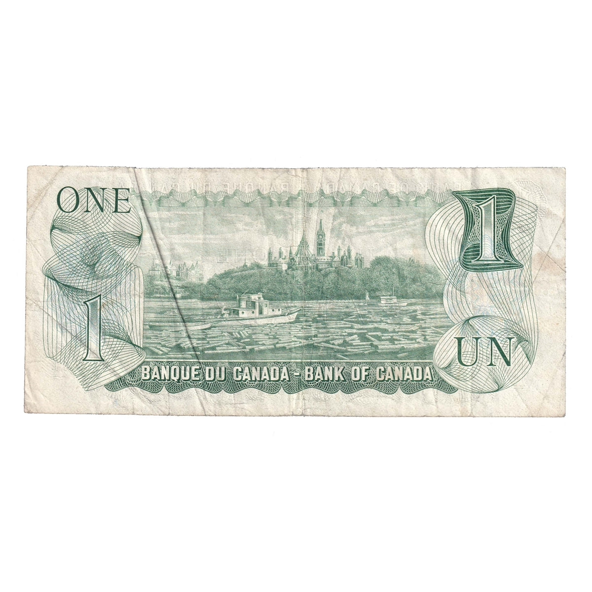 BC-46aA 1973 Canada $1 Lawson-Bouey, *IV, CIRC