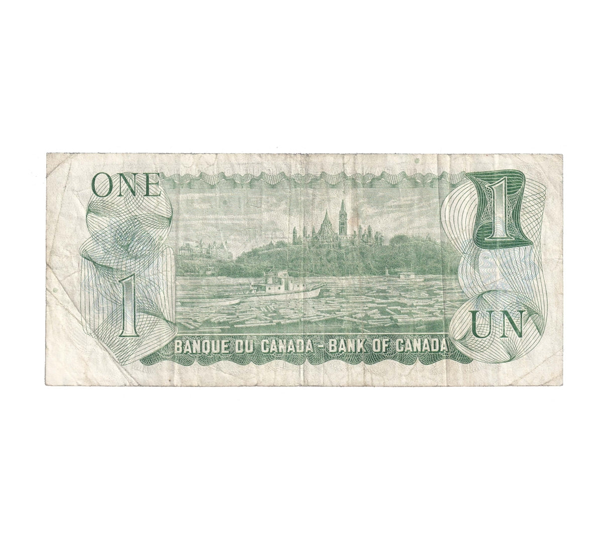 BC-46aA 1973 Canada $1 Lawson-Bouey, *GU, CIRC