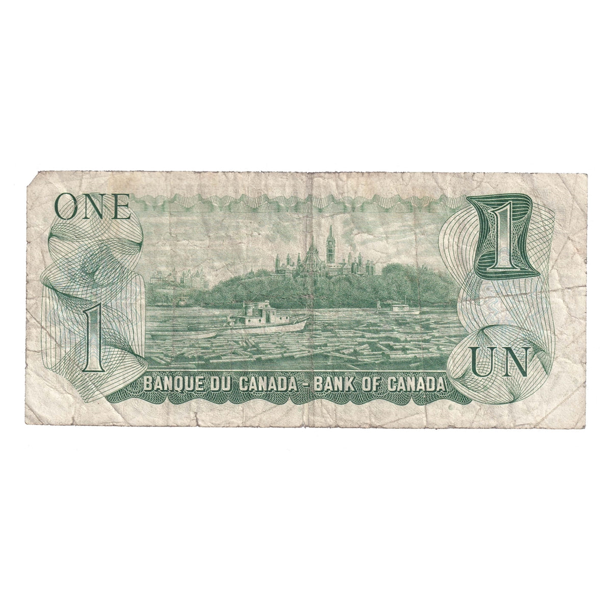 BC-46aA 1973 Canada $1 Lawson-Bouey, *IL, CIRC