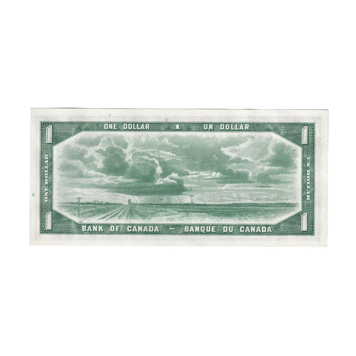 BC-37a 1954 Canada $1 Beattie-Coyne, T/A, Uncirculated (MS60)