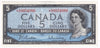 BC-39bA 1954 Canada $5 Beattie-Rasminsky, *R/C, VF-EF (VF30)