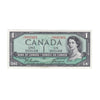 BC-37a 1954 Canada $1 Beattie-Coyne, J/L, EF-AU (EF45)