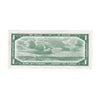 BC-37a 1954 Canada $1 Beattie-Coyne, J/L, EF-AU (EF45)