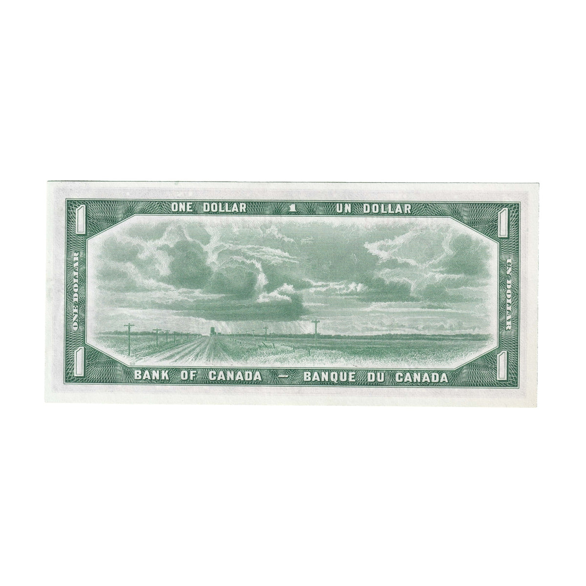 BC-37a 1954 Canada $1 Beattie-Coyne, P/L, Uncirculated (MS60)