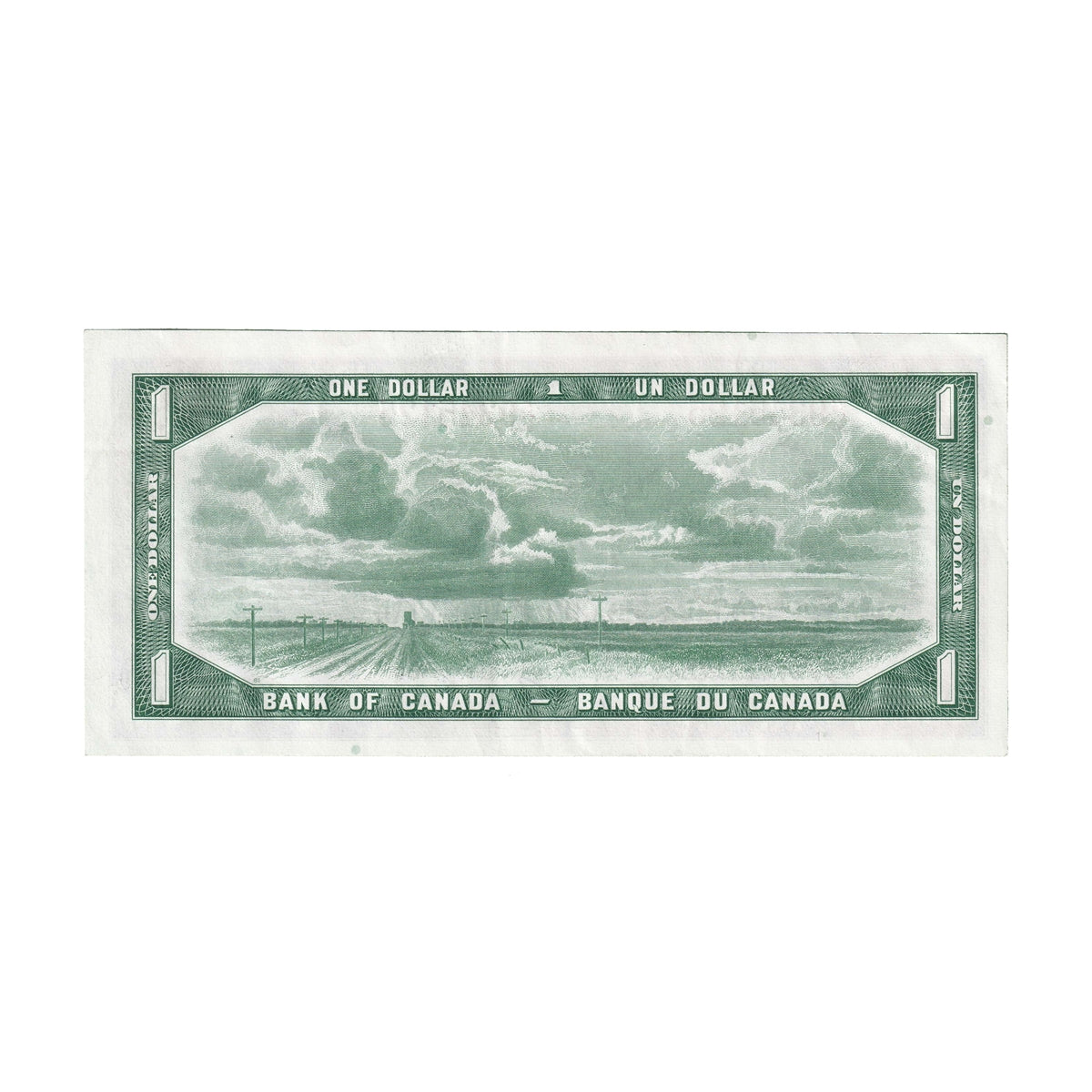 BC-37a 1954 Canada $1 Beattie-Coyne, S/L, Extra Fine (EF40)