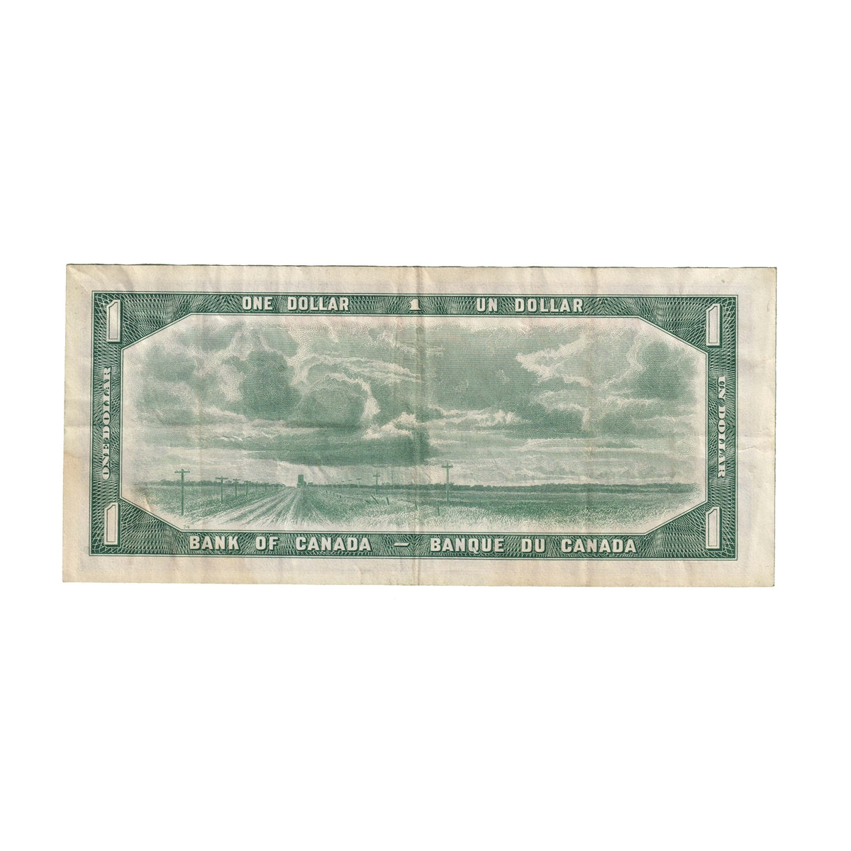 BC-37a 1954 Canada $1 Beattie-Coyne, C/N, VF-EF (VF30)