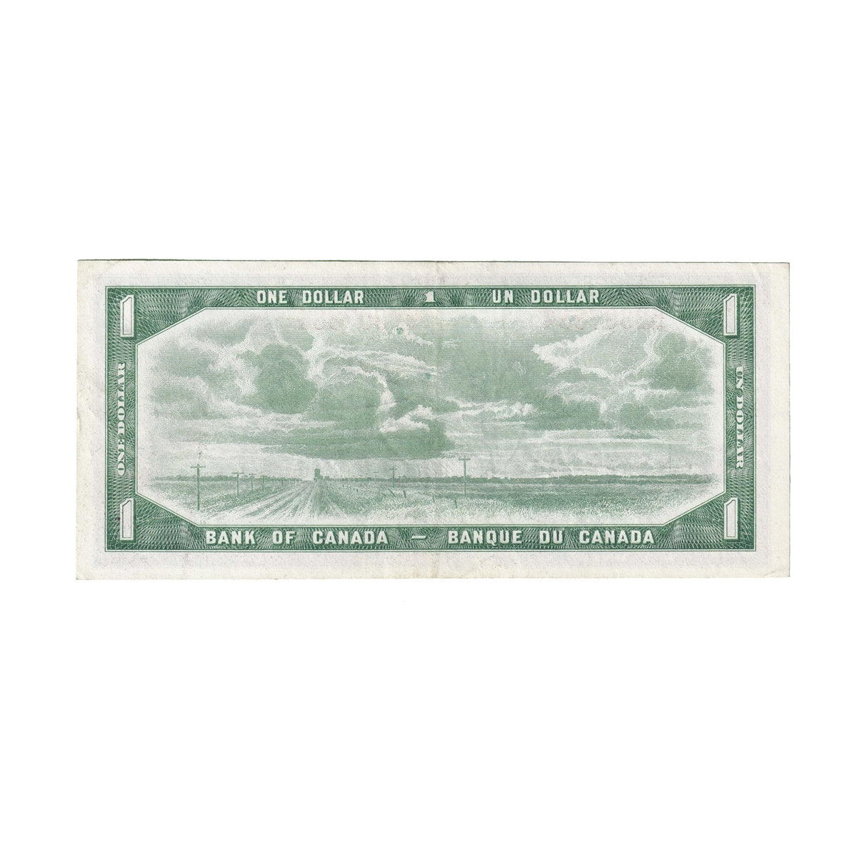 BC-37a-i 1954 Canada $1 Beattie-Coyne, C/M, EF-AU (EF45)