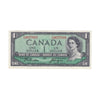 BC-37a-i 1954 Canada $1 Beattie-Coyne, F/M, VF-EF
