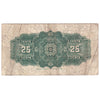 DC-15a 1900 Dominion 25 cent Shinplaster Courtney, G-VG (G6)