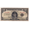DC-26l 1923 Dominion $1 Campbell-Clark, Black Seal 4, Series W, Very Good (VG8)