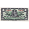BC-21d 1937 Canada $1 Coyne-Towers, E/N, VF