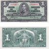BC-21d 1937 Canada $1 Coyne-Towers, T/N, VF-EF