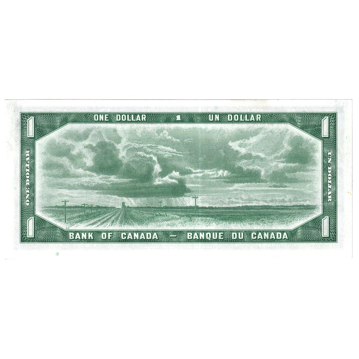 BC-37a 1954 Canada $1 Beattie-Coyne, K/L, Uncirculated (MS60)