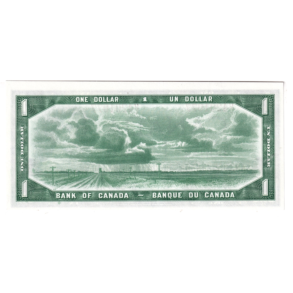 BC-37a 1954 Canada $1 Beattie-Coyne, U/L, Choice Uncirculated (CUNC63)