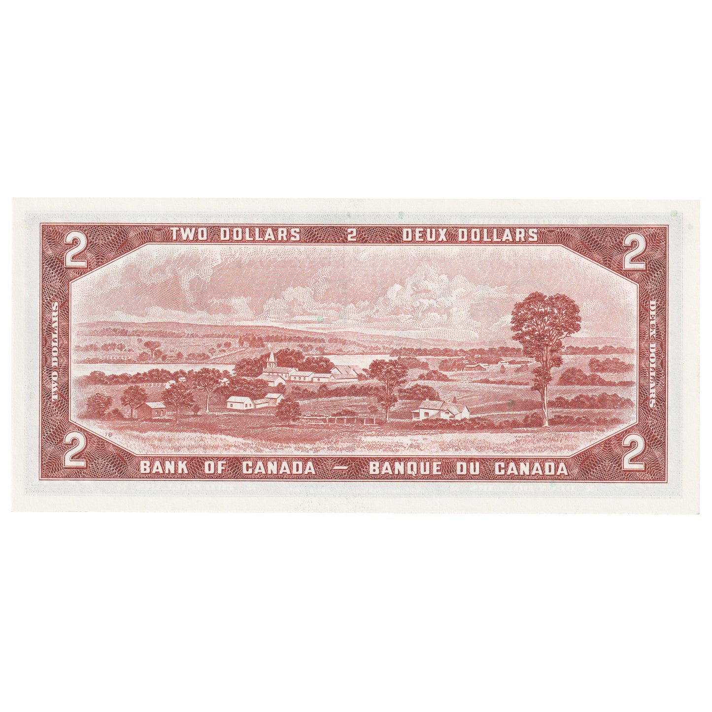 BC-38b 1954 Canada $2 Beattie-Rasminsky, K/R, Choice Uncirculated (CUNC63)