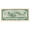 BC-37b 1954 Canada $1 Beattie-Rasminsky, J/O, AU-UNC (AU55)