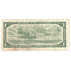 BC-37bA-i 1954 Canada $1 Beattie-Rasminsky, *A/F, Circ