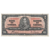 BC-22c 1937 Canada $2 Coyne-Towers, D/R, VF-EF (VF30)