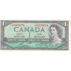 BC-37cA 1954 Canada $1 Bouey-Rasminsky, *C/F, VF-EF