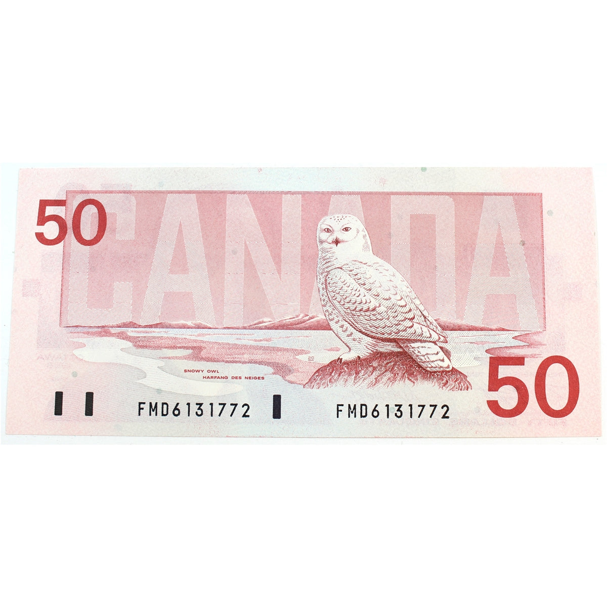 BC-59d 1988 Canada $50 Knight-Dodge, FMD, Uncirculated (MS60)