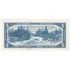 BC-39b 1954 Canada $5 Beattie-Rasminsky, I/X, Almost Uncirculated (AU50)