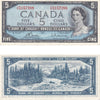 BC-39c 1954 Canada $5 Bouey-Rasminsky, T/X, Extra Fine (EF40)