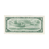 BC-37b 1954 Canada $1 Beattie-Rasminsky, C/O, Extra Fine (EF40)