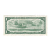 BC-37b 1954 Canada $1 Beattie-Rasminsky, R/Y, Extra Fine (EF40)