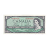BC-37bA 1954 Canada $1 Beattie-Rasminsky, *D/O, Almost Uncirculated (AU50)